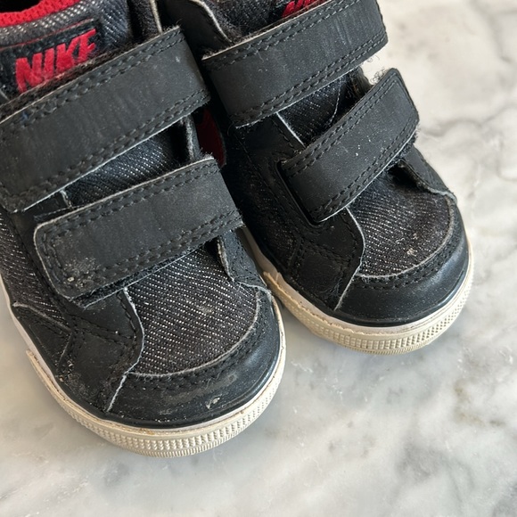 Nike shoes toddler high top Velcro sneakers size: 5C - Picture 9 of 10
